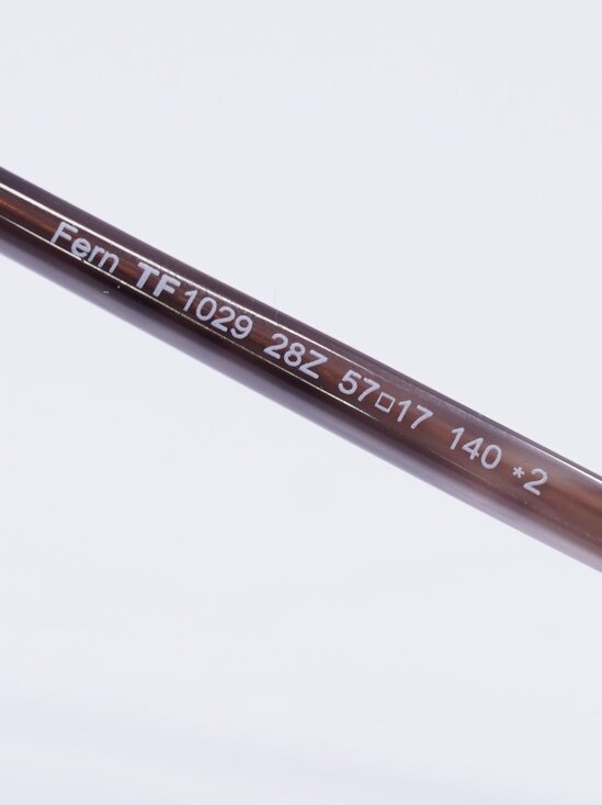 Tom Ford Fern FT1029 28Z Sunglasses Rose Gold Square Frame, Rose Gradient Lenses - Picture 6 of 10